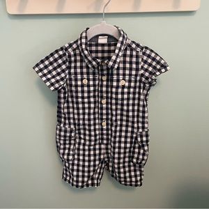 Baby Gap Plaid Romper